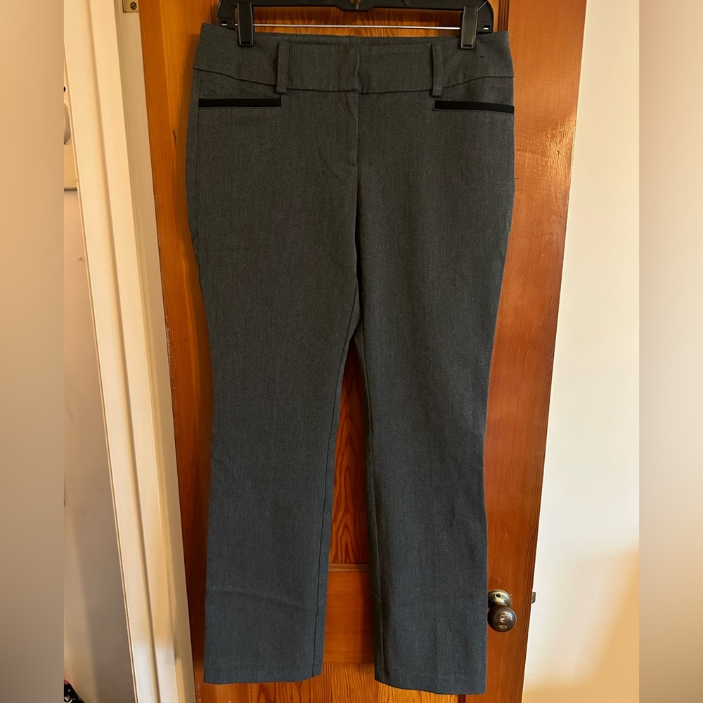 NY & Co Dark Grey Dress Pants size 6